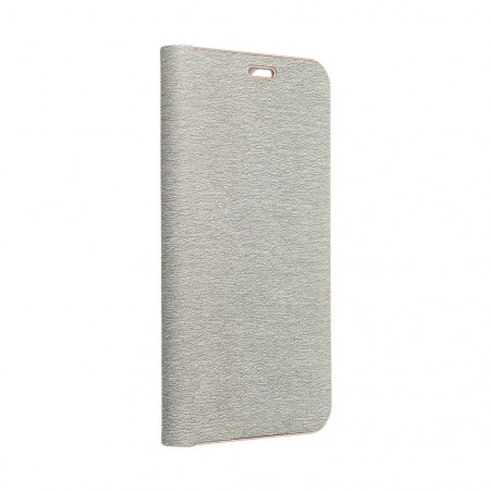 Apple iPhone SE 2020 Portefeuilles LUNA Book Gold Élégant  Argenté