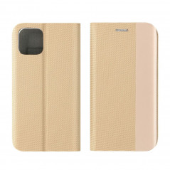 Samsung Galaxy A12 Portefeuilles Sensitive Book Or