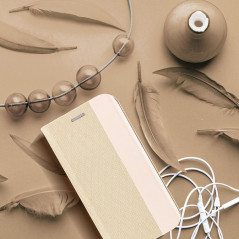 Samsung Galaxy A12 Portefeuilles Sensitive Book Or