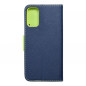XIAOMI Poco M3 Pro 5G Portefeuilles Fancy Book Marine / Citron vert