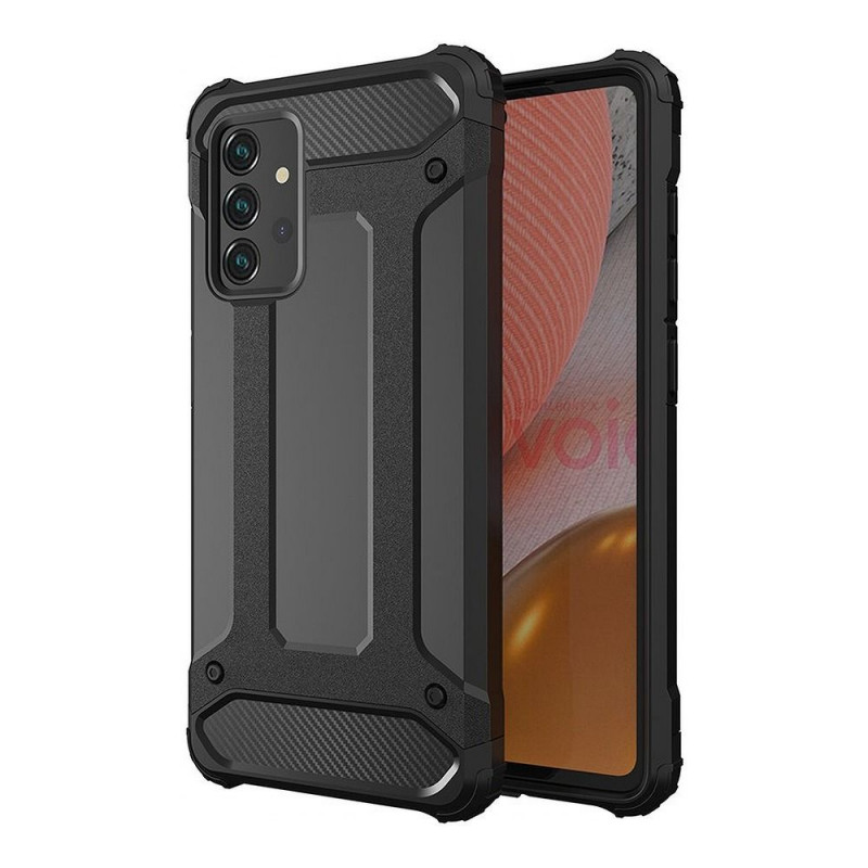 Samsung Galaxy A72 LTE Couverture durcie Armor Noir
