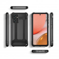 Samsung Galaxy A72 LTE Couverture durcie Armor Noir