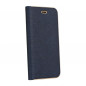 Apple iPhone SE 2020 Portefeuilles LUNA Book Gold Élégant  Bleu marine