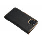 Samsung Galaxy A22 LTE Portefeuilles Canvas Book Noir