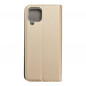 Samsung Galaxy A22 LTE Portefeuilles Smart Case Book Or