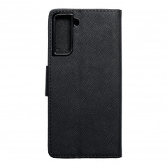 Samsung Galaxy S21 Plus 5G Portefeuilles Fancy Book Noir