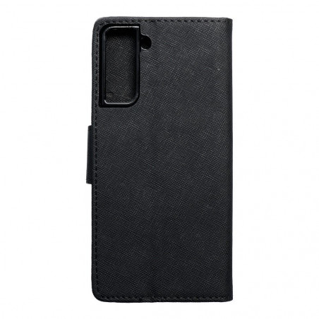Samsung Galaxy S21 Plus 5G Portefeuilles Fancy Book Noir