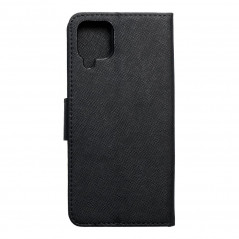 Samsung Galaxy A12 Portefeuilles Fancy Book Noir