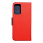 Samsung Galaxy A52 5G Portefeuilles Fancy Book Rouge / Marine