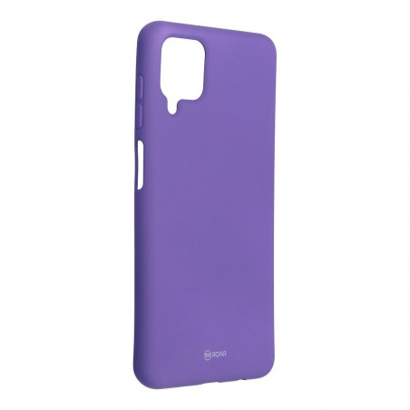 Samsung Galaxy A12 Coque Roar Colorful Jelly Violet (Purple)