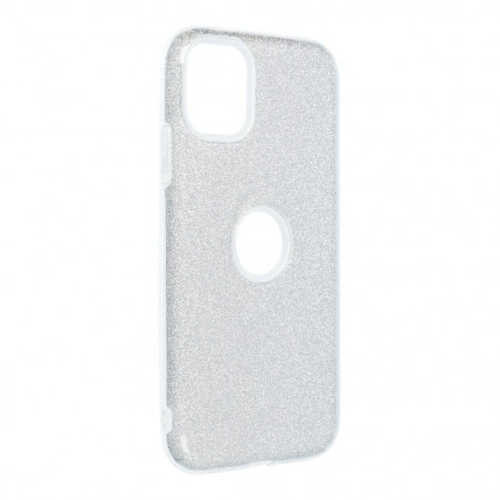 Apple iPhone 11 Coque Shining Argenté