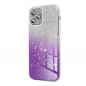 Apple iPhone 11 Pro Coque Shining Transparent et violet