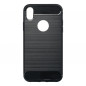Apple iPhone XR Coque Carbon Élégant  Noir