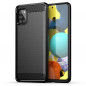 Samsung Galaxy A51 LTE Coque Carbon Élégant  Noir