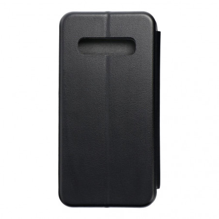 Samsung Galaxy S10 Portefeuilles Book Elegance Élégant  Noir