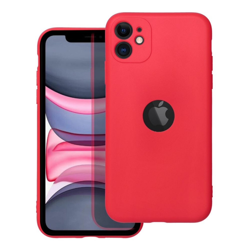 Apple iPhone 11 Coque Soft Rouge