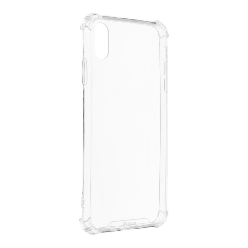 Apple iPhone X Coque Roar Armor Jelly Étui haut de gamme  Transparent