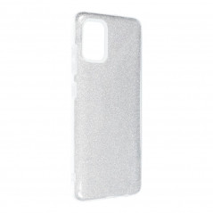 Samsung Galaxy A51 5G Coque Shining Argenté