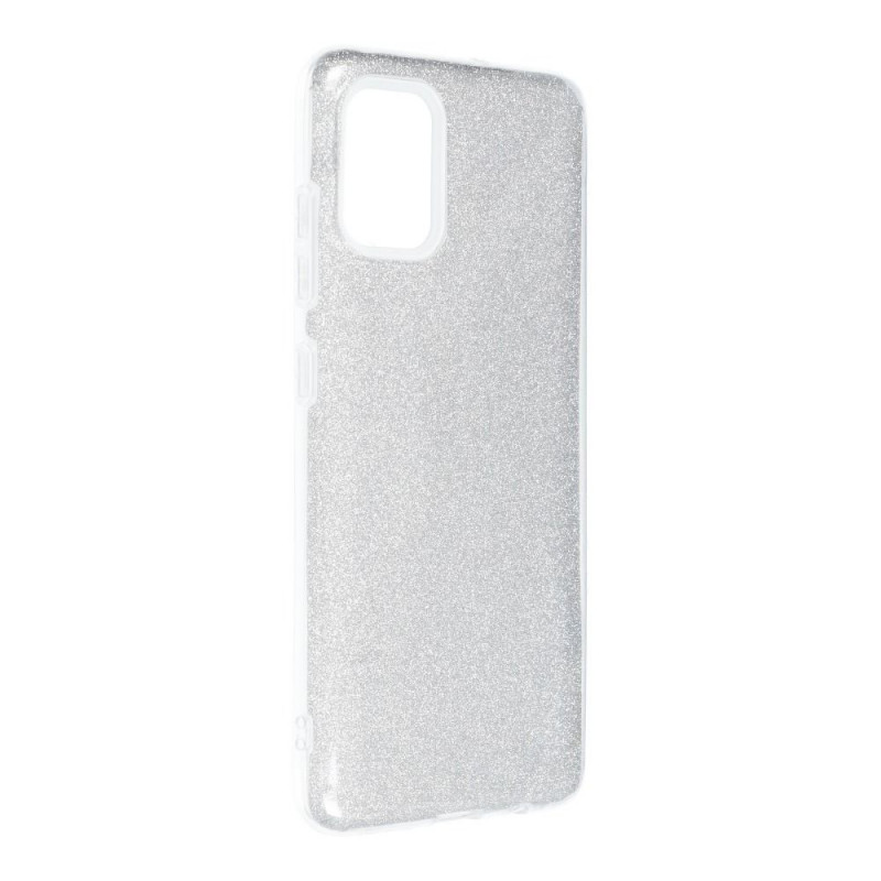 Samsung Galaxy A51 5G Coque Shining Argenté