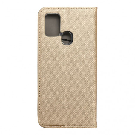 Samsung Galaxy A21s Portefeuilles Smart Case Book Or
