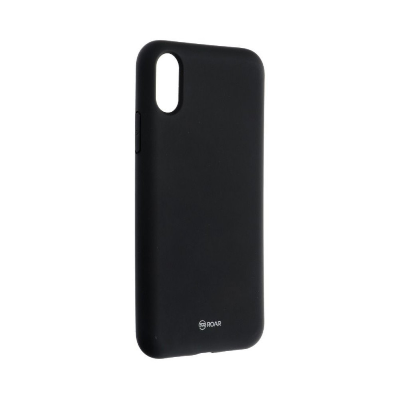 Apple iPhone X Coque Roar Colorful Jelly Noir