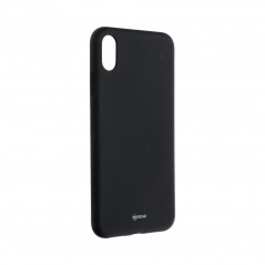 Apple iPhone X Coque Roar Colorful Jelly Noir
