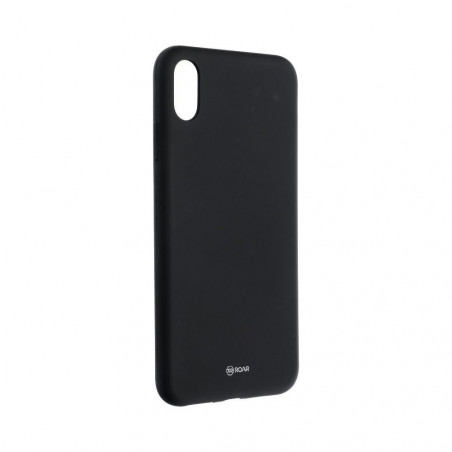 Apple iPhone X Coque Roar Colorful Jelly Noir