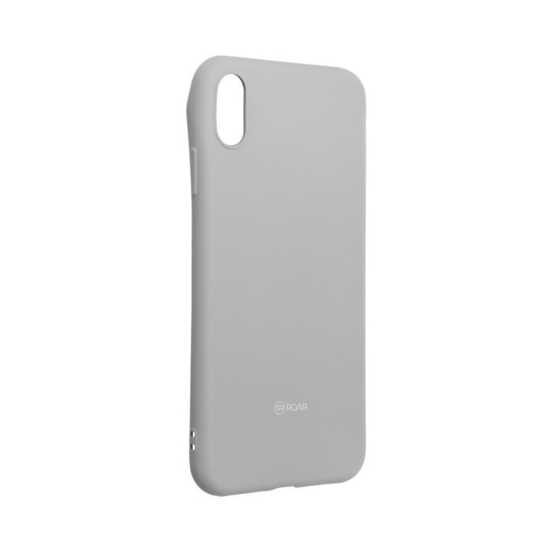 Apple iPhone X Coque Roar Colorful Jelly Gris