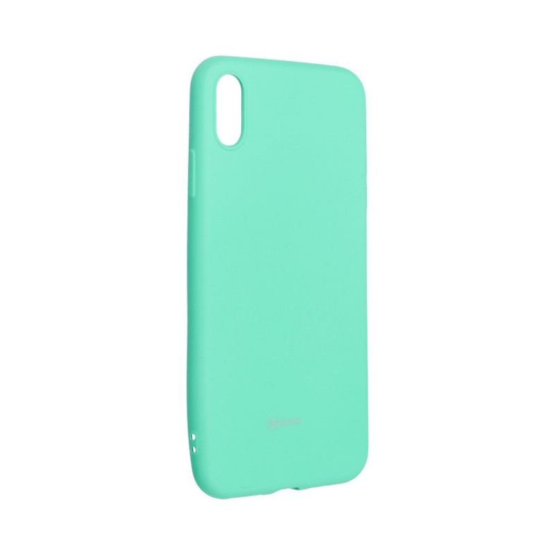 Apple iPhone X Coque Roar Colorful Jelly Couleur menthe