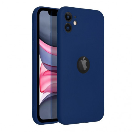 Apple iPhone 11 Coque Soft Bleu foncé