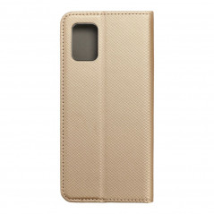 Samsung Galaxy A51 LTE Portefeuilles Smart Case Book Or