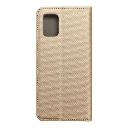 Samsung Galaxy A51 LTE Portefeuilles Smart Case Book Or