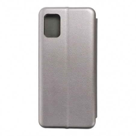 Samsung Galaxy A51 LTE Portefeuilles Book Elegance Élégant  Gris