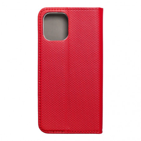 Apple iPhone 12 mini Portefeuilles Smart Case Book Rouge