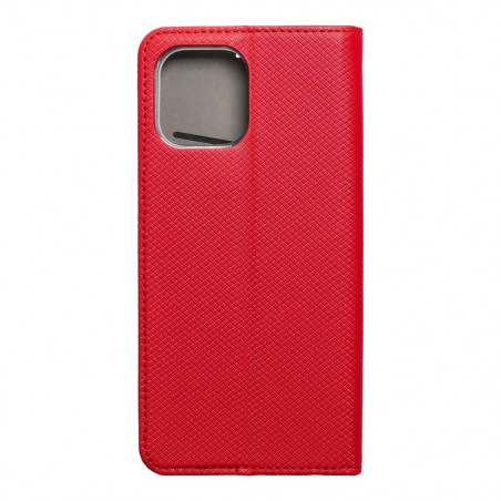 Apple iPhone 12 Pro Max Portefeuilles Smart Case Book Rouge
