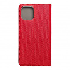 Apple iPhone 12 Pro Portefeuilles Smart Case Book Rouge