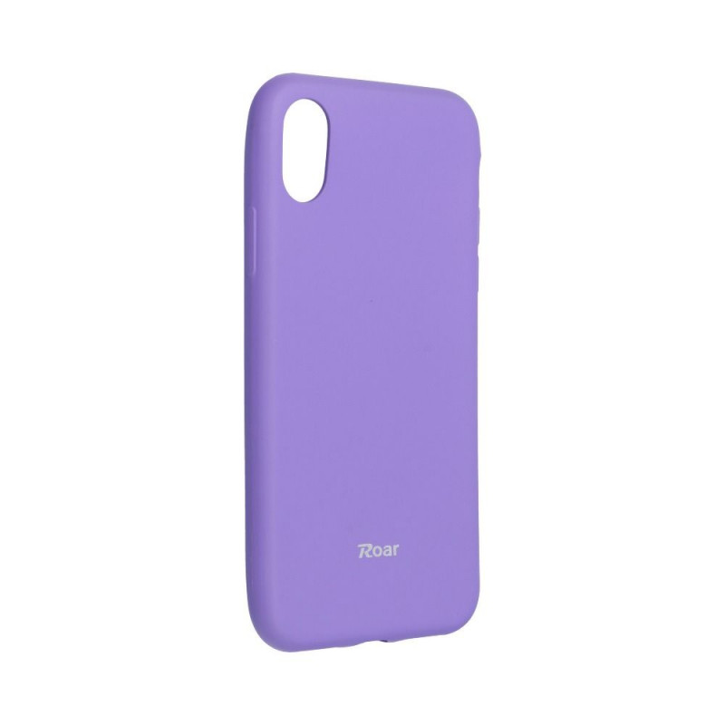 Apple iPhone X Coque Roar Colorful Jelly Violet (Purple)