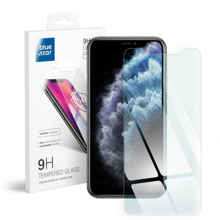 Apple iPhone XS Verre trempé Blue Star 9H Transparent
