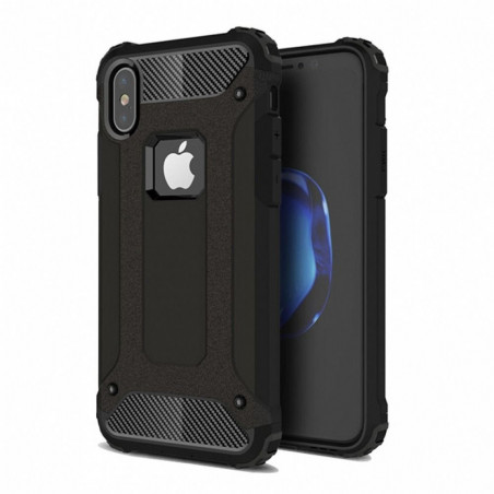 Apple iPhone X Couverture durcie Armor Noir