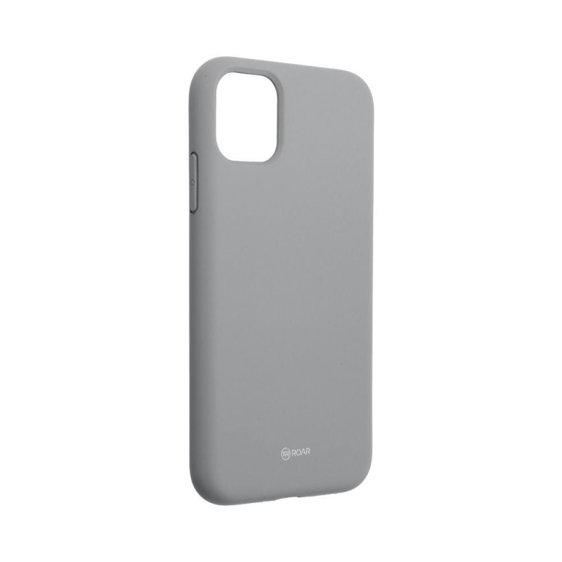 Apple iPhone 11 Coque Roar Colorful Jelly Gris