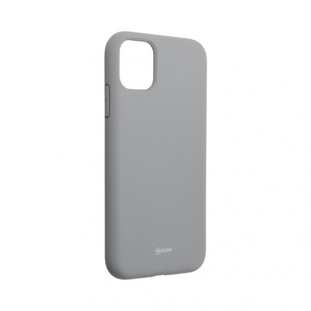 Apple iPhone 11 Coque Roar Colorful Jelly Gris