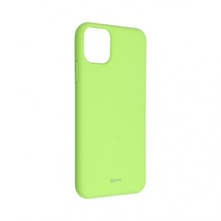 Apple iPhone 11 Pro Max Coque Roar Colorful Jelly Vert citron