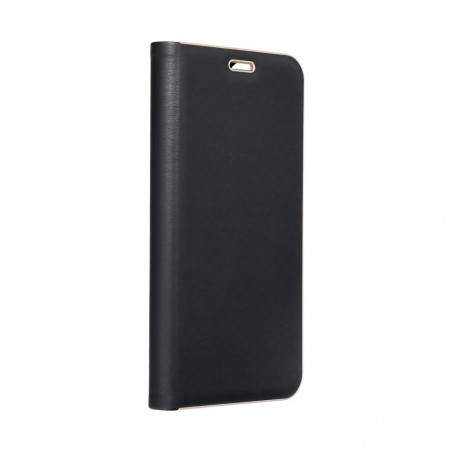 Samsung Galaxy A51 LTE Portefeuilles LUNA Book Gold Élégant  Noir