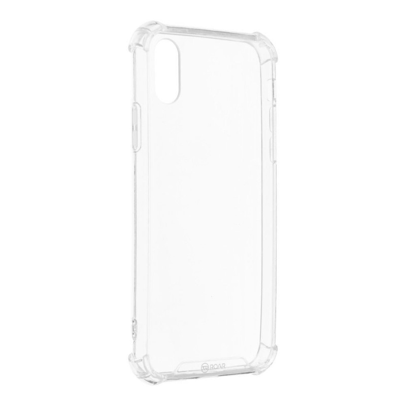 Apple iPhone X Coque Roar Armor Jelly Étui haut de gamme  Transparent