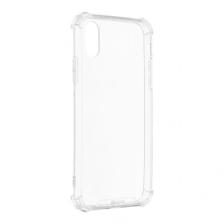 Apple iPhone X Coque Roar Armor Jelly Étui haut de gamme  Transparent