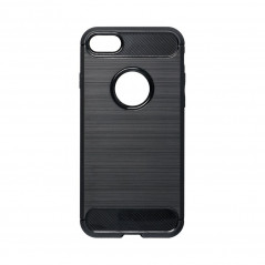 Apple iPhone SE 2022 5G Coque Carbon Élégant  Noir