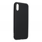 Apple iPhone X Coque Silicone Élégant  Noir