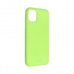 Apple iPhone 11 Coque Roar Colorful Jelly Vert citron