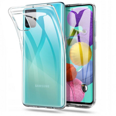 Samsung Galaxy A71 LTE Coque Ultra Slim 0,3mm Transparent