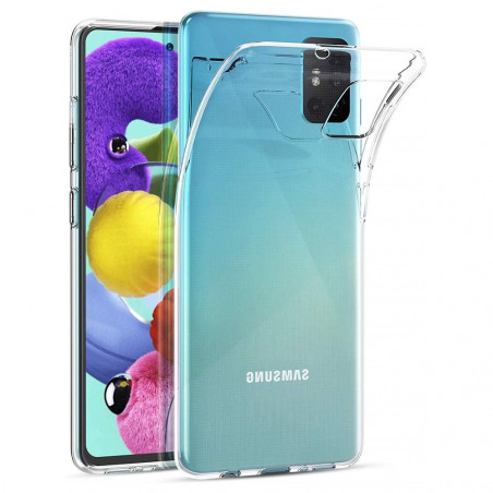 Samsung Galaxy A51 LTE Coque Ultra Slim 0,5mm Transparent